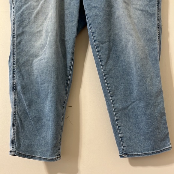 Madewell Pull-On Relaxed Jeans Beswick Wash Size XL - Picture 5 of 13
